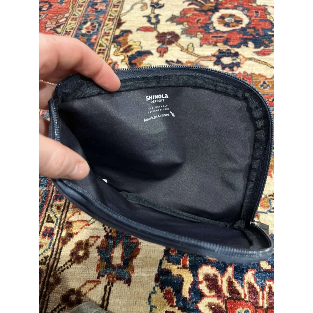 Shinola Blue Dopp Kit AA